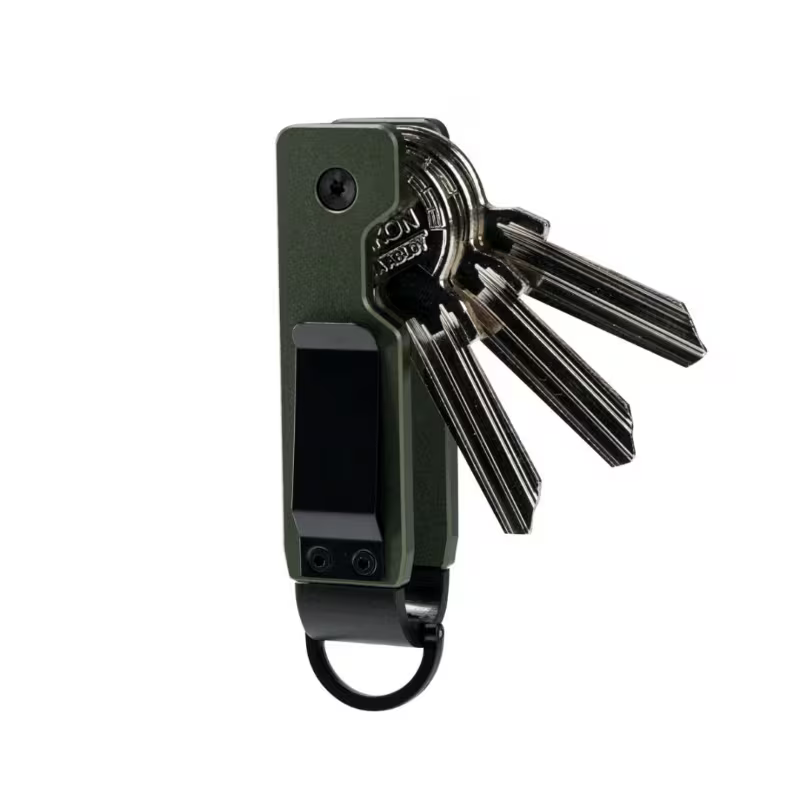 Premium Aluminum Key Chain Storage Clip