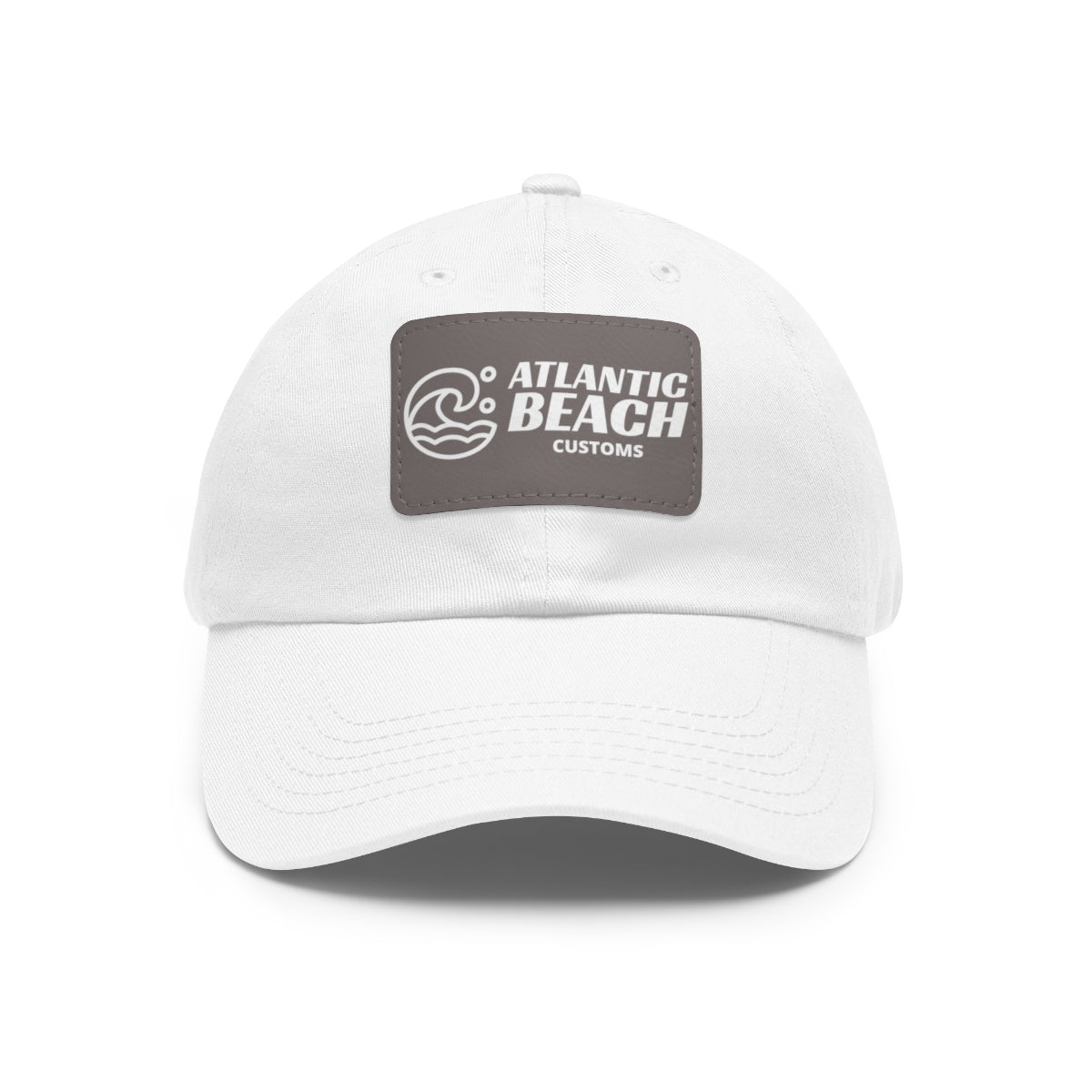 Dad Hat with Leather Patch